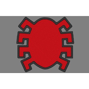 Spider Man Logo Embroidery Design